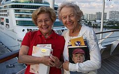 Ann and Ruby at Port Everglades