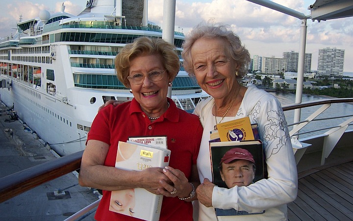 Ann and Ruby at Port Everglades